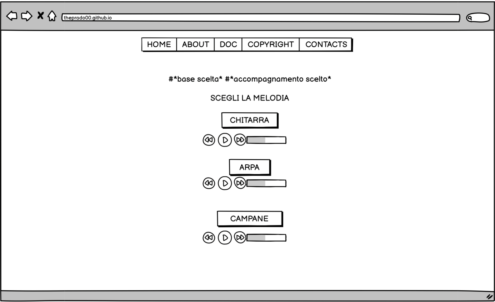 wireframe melodia